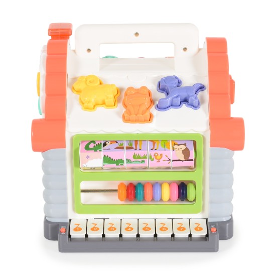 Hola Activity House Shape Sorter with Music/Light/Cubic Block 739 Hola Activity House Shape Sorter with Music/Light/Cubic Block 739