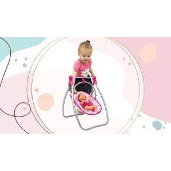 High chair and swing for dolls Lovely bear 9397C High chair and swing for dolls Lovely bear 9397C