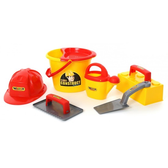 Polesie 50205 Bucketset worker construct, 7 pieces Polesie 50205 Bucketset worker construct, 7 pieces