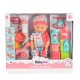 12“Doll feeding and bathing set 6801