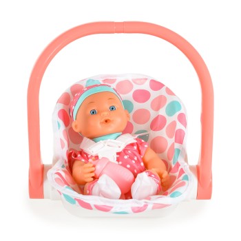 12“ Doll with car seat 6985