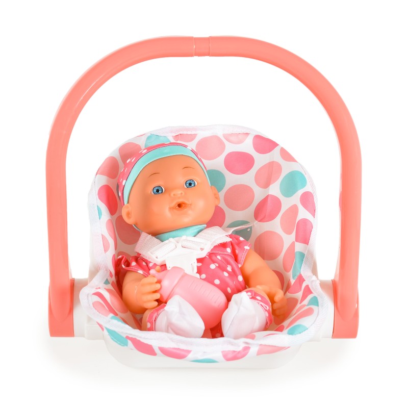 12“ Doll with car seat 6985