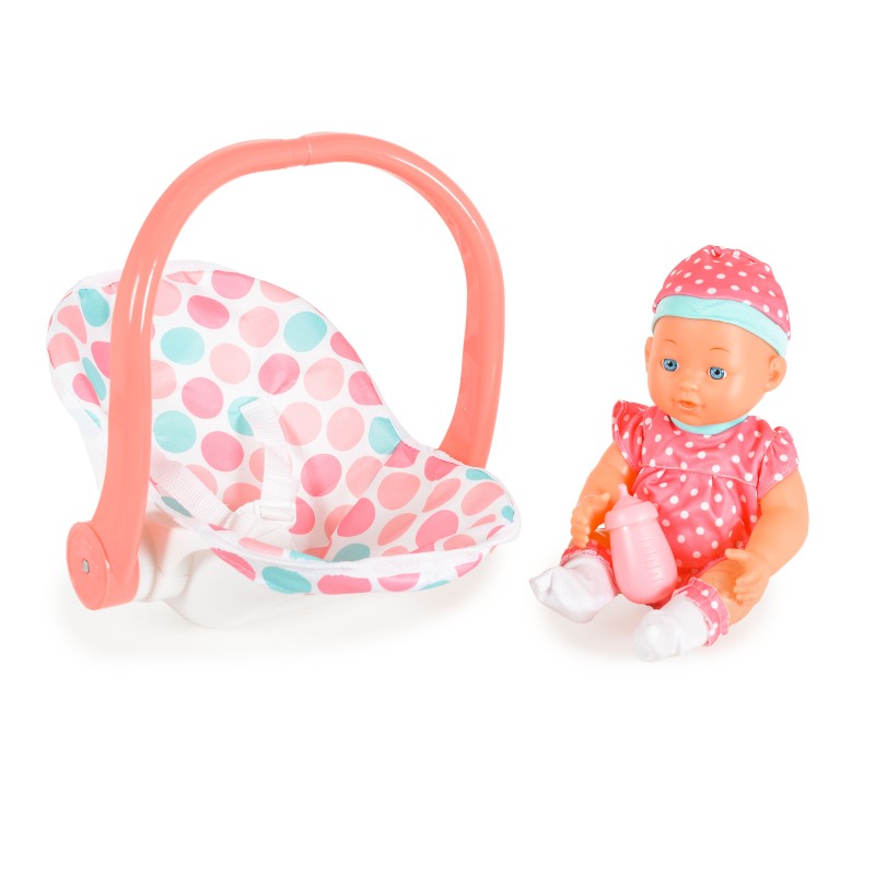 12“ Doll with car seat 6985