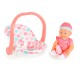 12“ Doll with car seat 6985