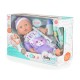14“ Doll with stuffed body and sound Rabbit 6293