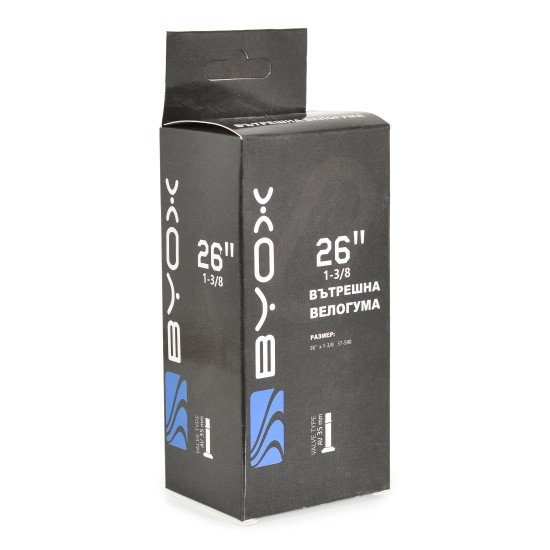 BYOX butyl tube 26“ х 1-3/8 35мм BYOX butyl tube 26“ х 1-3/8 35мм
