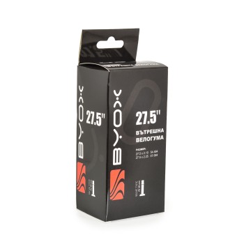 BYOX butyl tube 27.5“ х 2.10/2.25 48мм