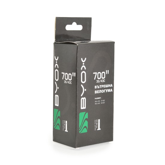 BYOX butyl tube 700 х 35/43c BYOX butyl tube 700 х 35/43c
