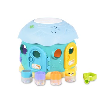 Sorter Fantastic mushroom house QX-91171E blue