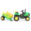Tractor with trailer Rancher green