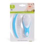 Comb and brush set blue C2000