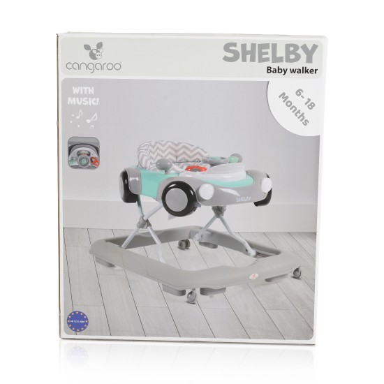 Baby walker Shelby pink