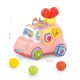 Block car with music and light pink HE0548