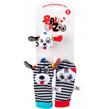 Bali Bazoo 82249 Sock set with hand rattle