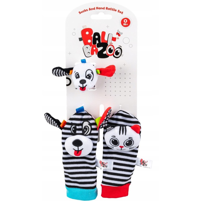 Bali Bazoo 82249 Sock set with hand rattle