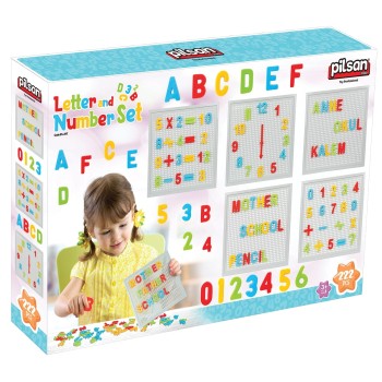 Pilsan 03297 Letter and number set