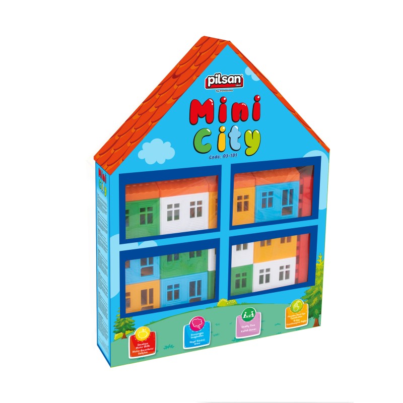 Pilsan 03101 Blocsks Mini city