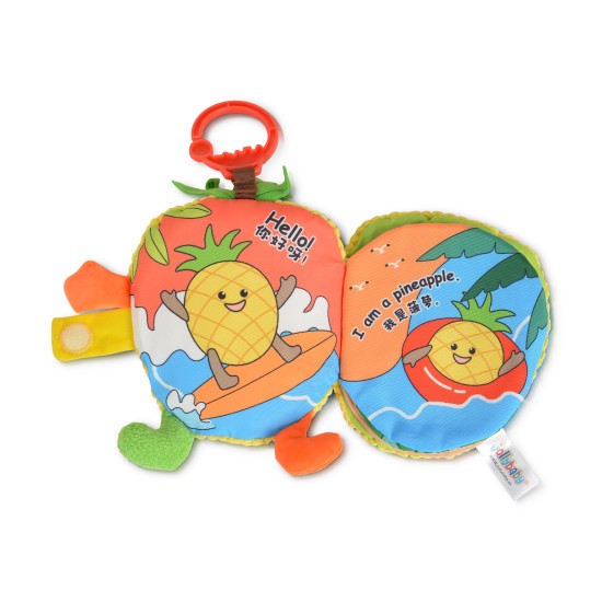 Montessori book with pendant Pineapple 2103167 Montessori book with pendant Pineapple 2103167