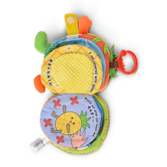 Montessori book with pendant Pineapple 2103167 Montessori book with pendant Pineapple 2103167