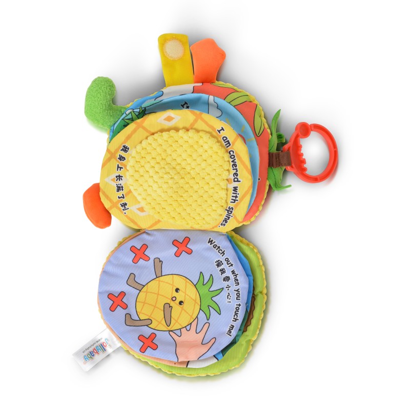 Montessori book with pendant Pineapple 2103167