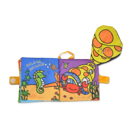 Montessori book with toy Crab 2103071 Montessori book with toy Crab 2103071