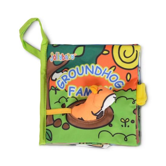 Montessori book with Groundhog toy 2012063 Montessori book with Groundhog toy 2012063