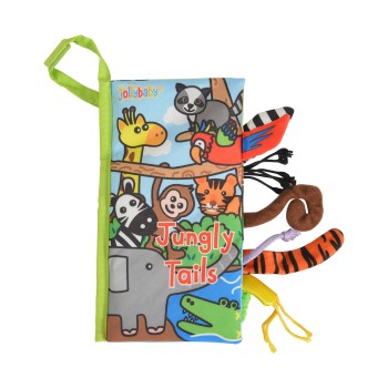 Soft book with tails Jungle  J8232