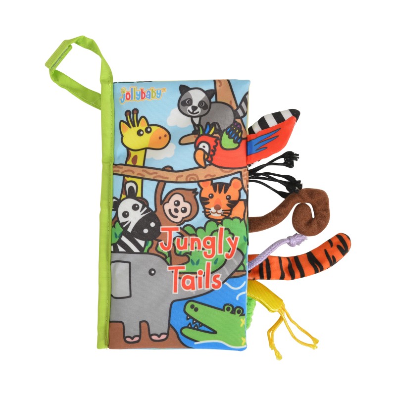 Soft book with tails Jungle  J8232