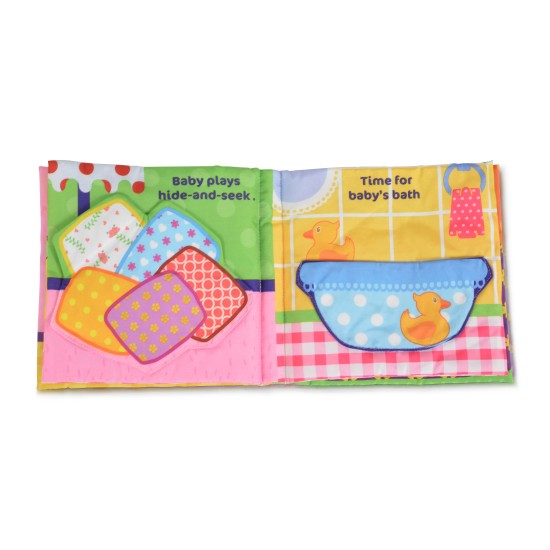 Montessori book-bag with doll 8149J-3
