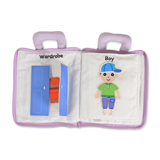 Montessori book-bag What should I wear 8347-1