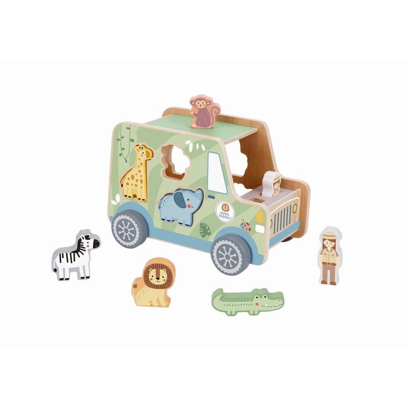 Tooky Toy Animal Jeep TK960
