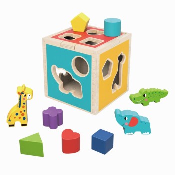 Tooky Toy Animal Shape Sorter TH442
