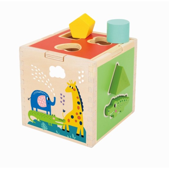 Tooky Toy Animal Shape Sorter TH442 Tooky Toy Animal Shape Sorter TH442