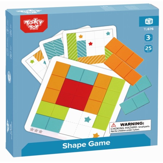 Tooky Toy Shape Game TL676 Tooky Toy Shape Game TL676