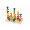 Tooky Toy Rainbow Stacking Peg TH089