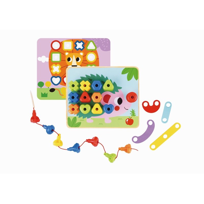 Tooky Toy Rainbow Stacking Peg TH089