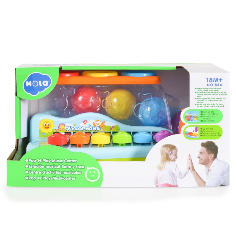 Hola Xylophone with balls 856