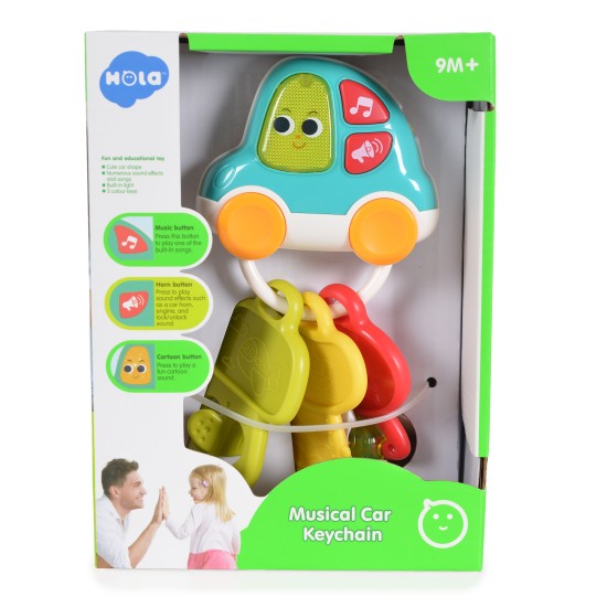 Hola Musical Car Keychain E8996 Hola Musical Car Keychain E8996