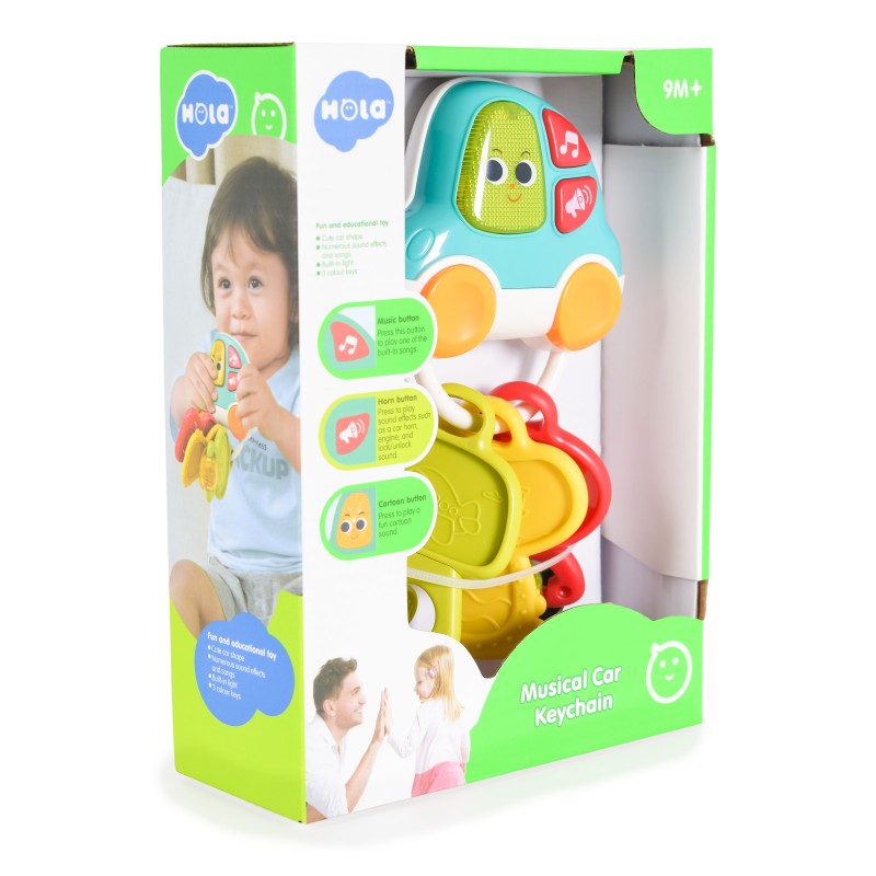 Hola Musical Car Keychain E8996