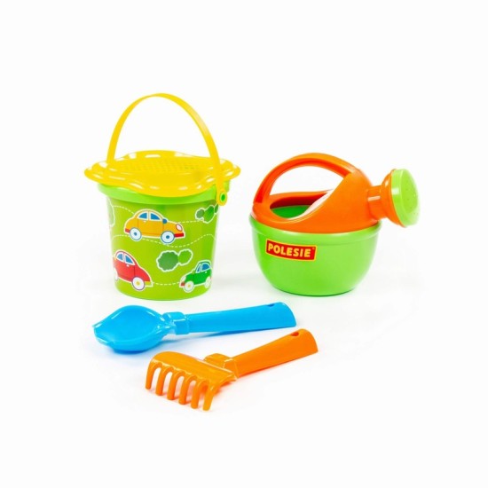 Small decorated bucket set, 5 pcs -0542 Small decorated bucket set, 5 pcs -0542