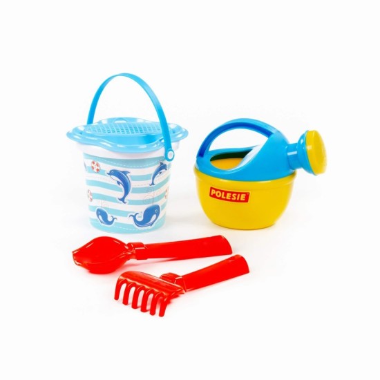 Small decorated bucket set, 5 pcs -0542 Small decorated bucket set, 5 pcs -0542