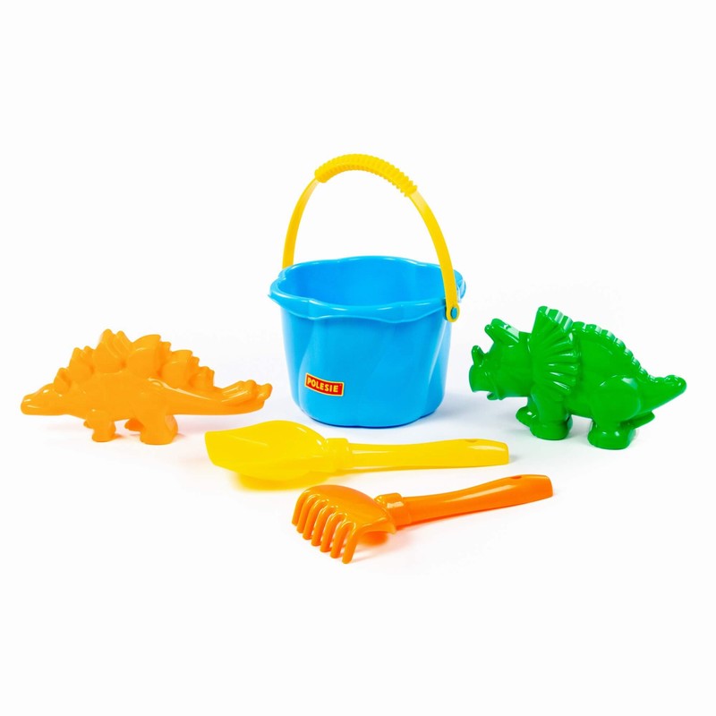 Curly medium bucket set, 5 pcs - 93929