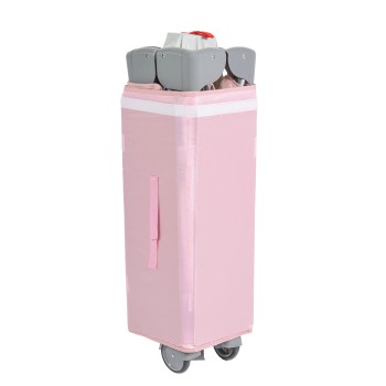 Folding cot Indiana pink