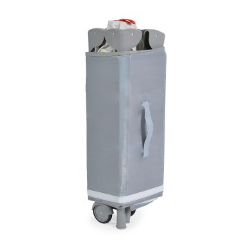 Folding cot Indiana grey