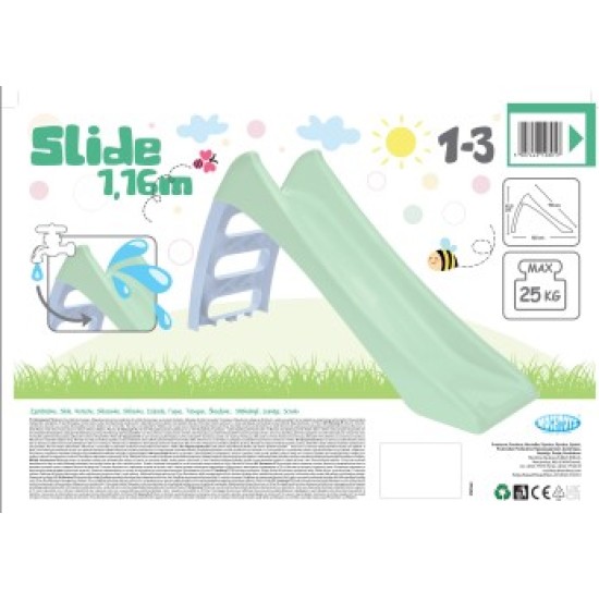 Mochtoys 12801 Pastel slide 116 cm