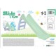 Mochtoys 12801 Pastel slide 116 cm