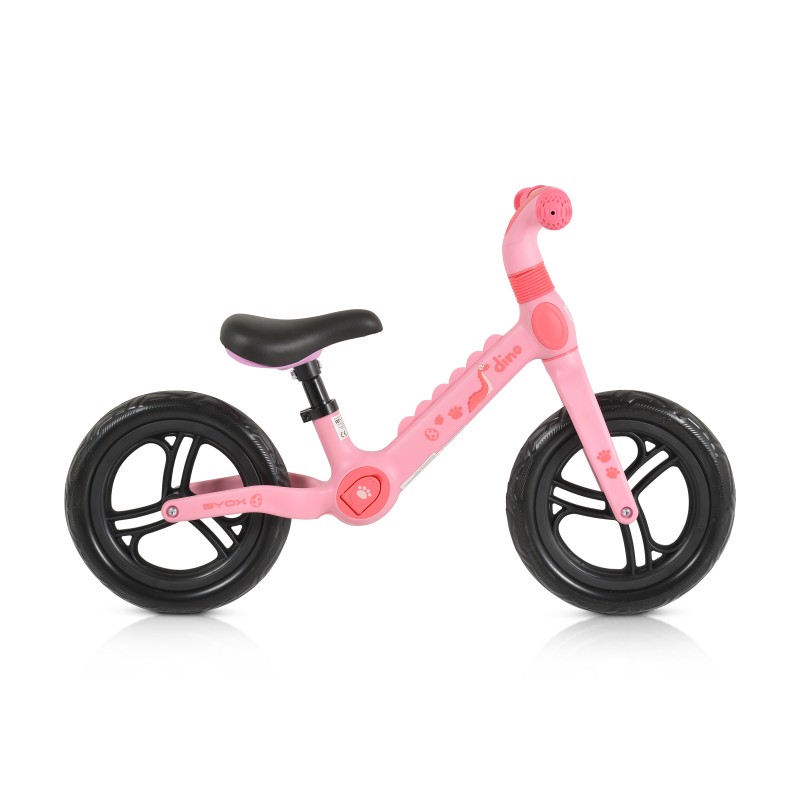 Balanced bicycle Dino pink