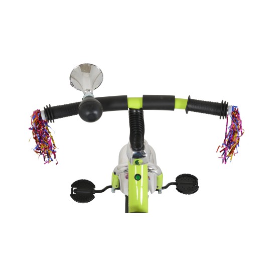 Tricycle Bonfire with wheels with lights green