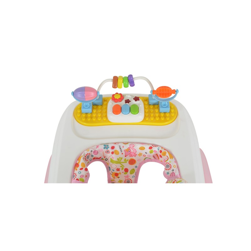 Baby walker Bravy pink