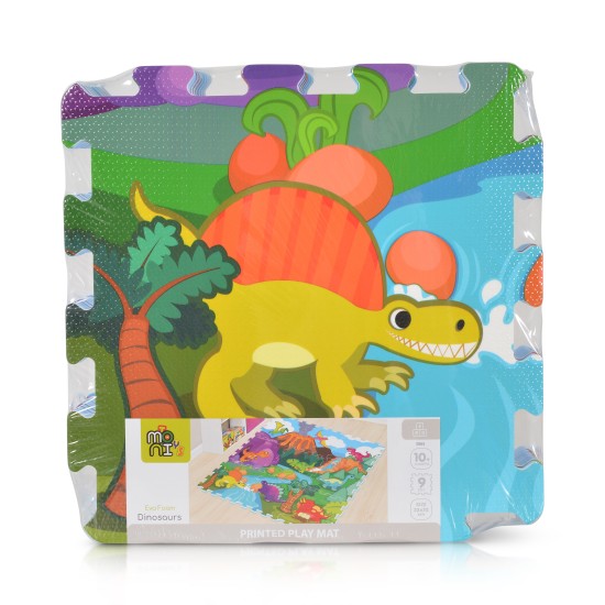 9pcs HTF Puzzle Mat - Dinosaur - 3065 9pcs HTF Puzzle Mat - Dinosaur - 3065